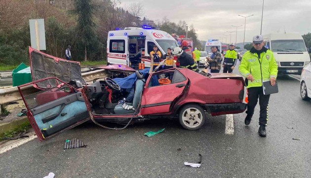 Trabzon'da feci trafik kazası: 2 ölü!